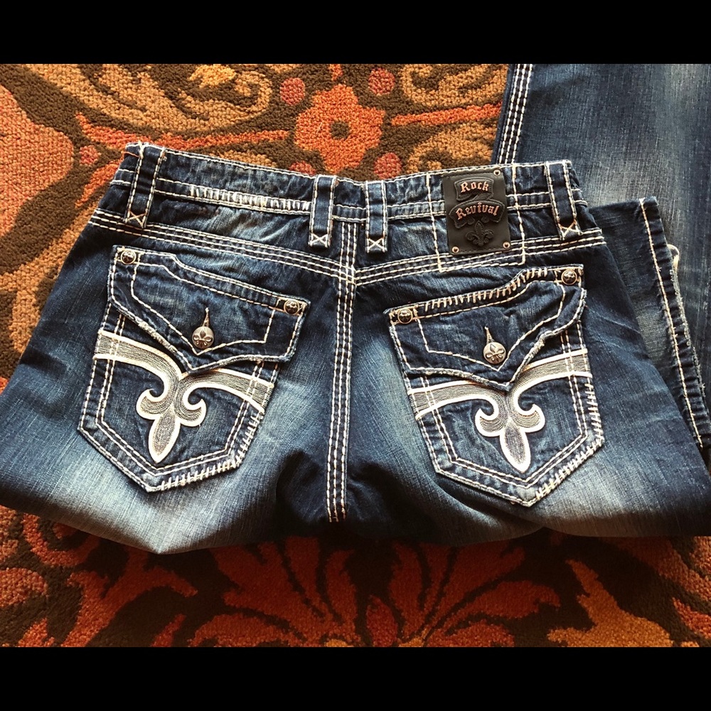 ROCK REVIVAL JEANS SIZE 36